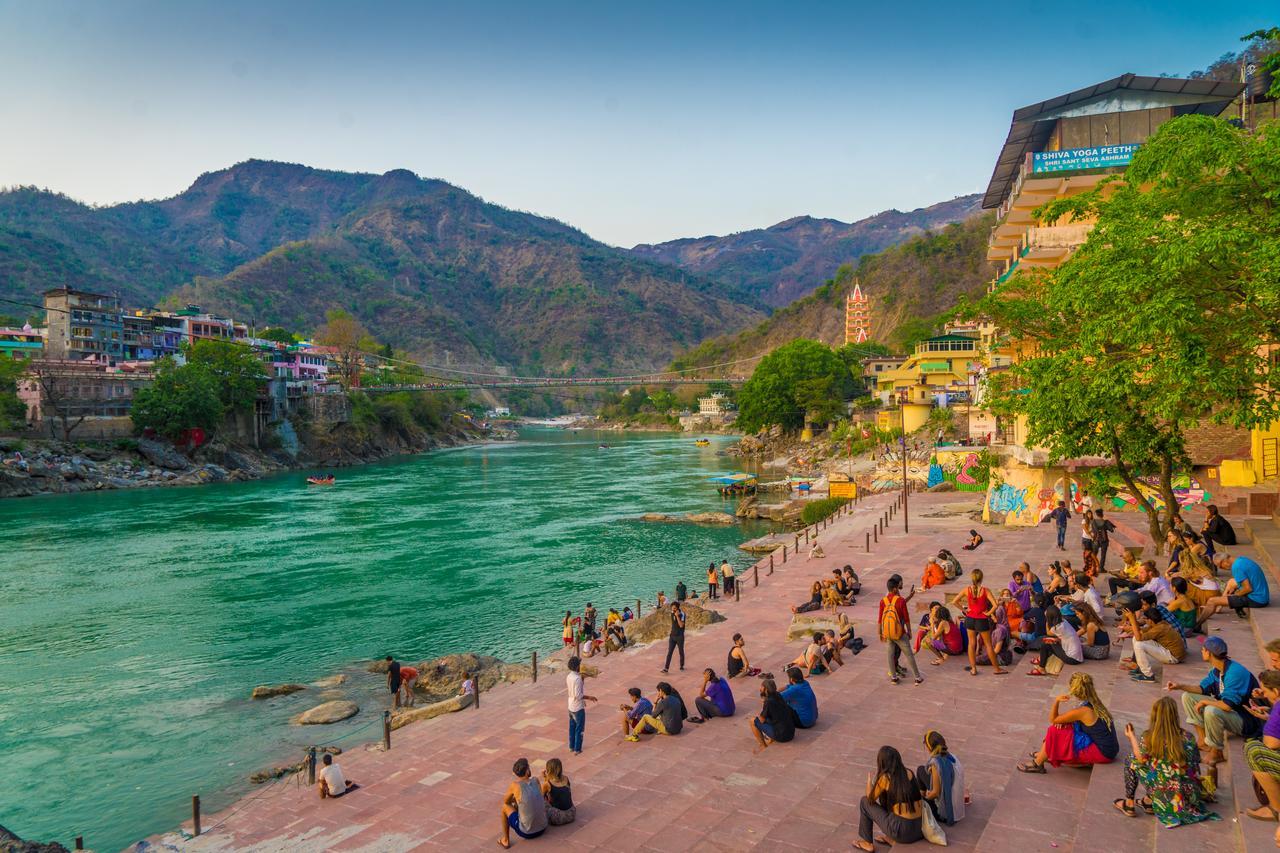 نزل Skyard Rishikesh, Laxman Jhula المظهر الخارجي الصورة