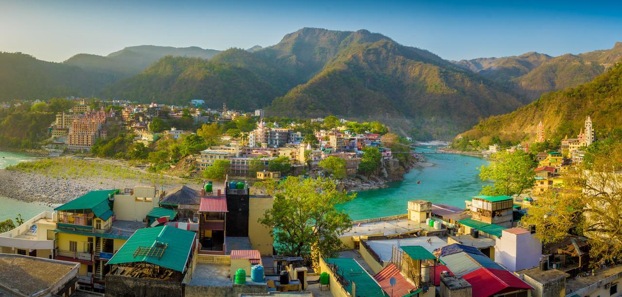 نزل Skyard Rishikesh, Laxman Jhula المظهر الخارجي الصورة