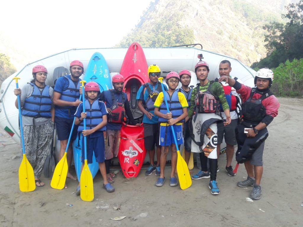 نزل Skyard Rishikesh, Laxman Jhula المظهر الخارجي الصورة