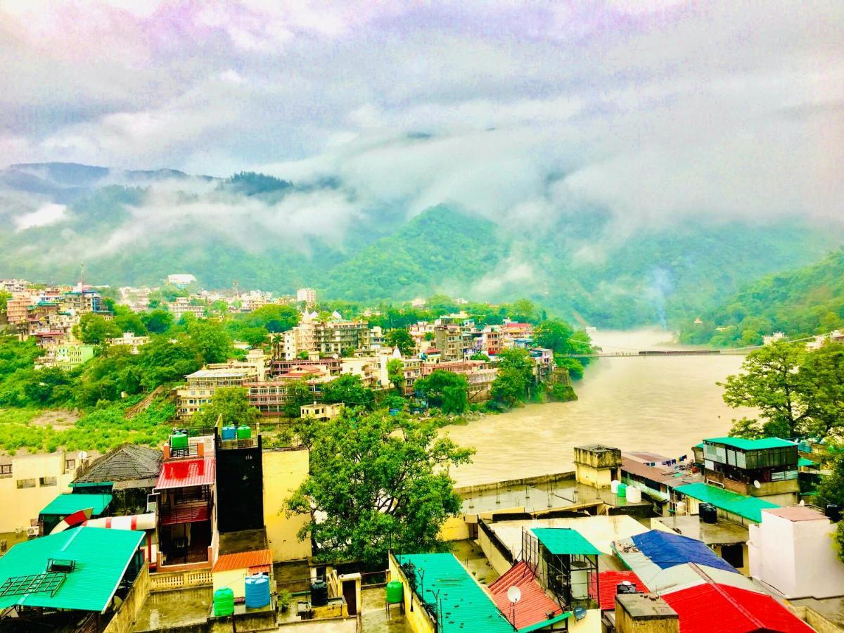 نزل Skyard Rishikesh, Laxman Jhula المظهر الخارجي الصورة